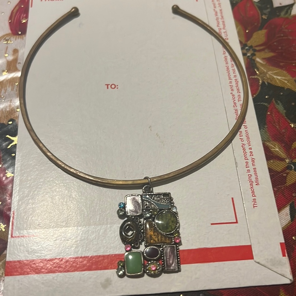 16in fixable copper vintage necklace